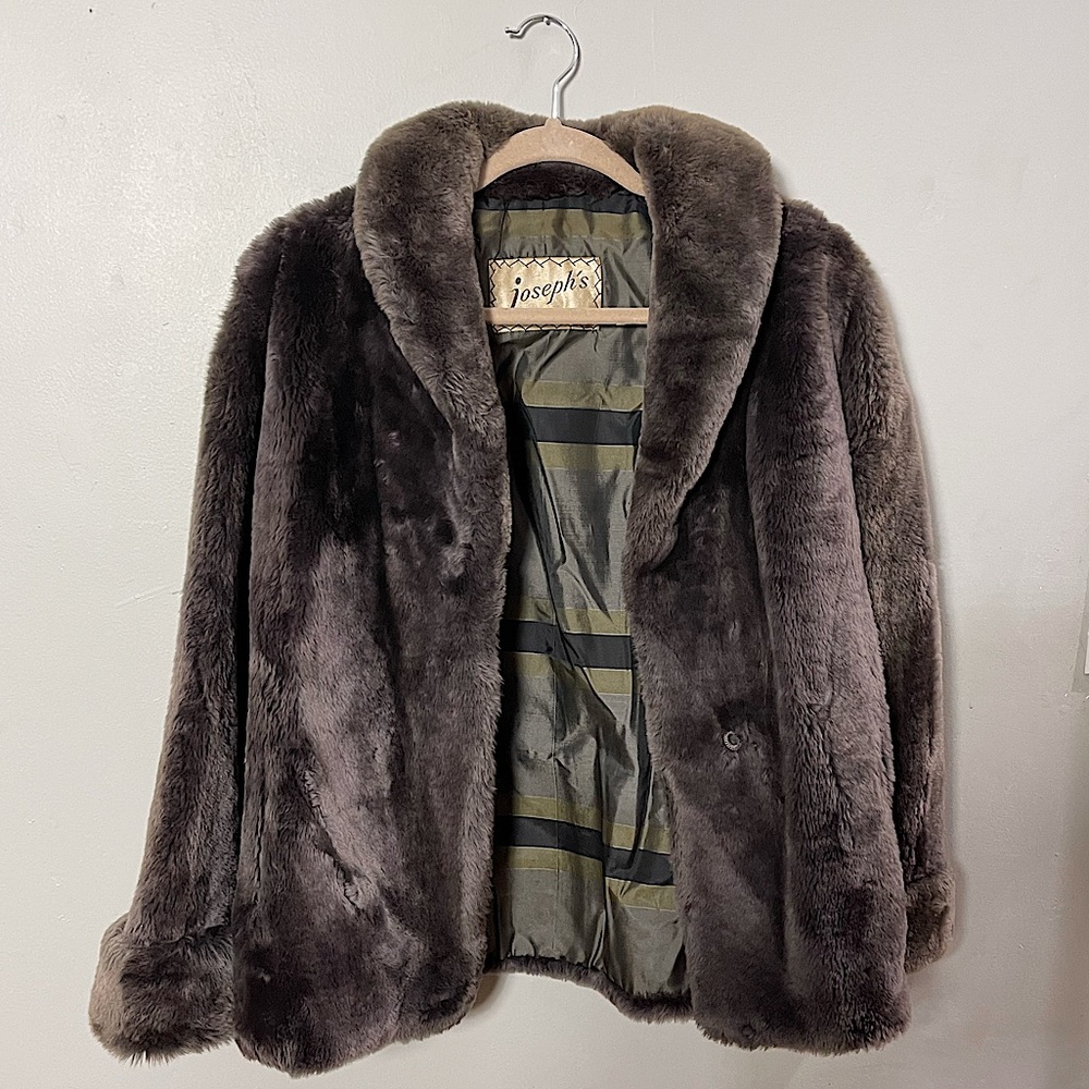 Vintage Joseph's Faux Fur Coat